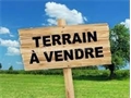 Terrain à la vente